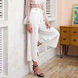 Capris Chic Streetwear Wide Legs Pants