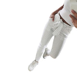 Striped High Waist Casual Harem Pants Trousers