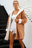 Casual Faux Fur Plus Size Warm Overcoat